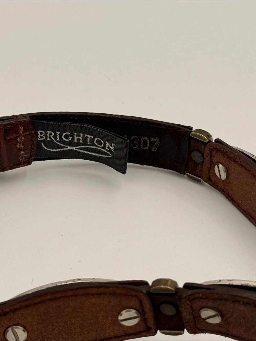Brighton belt brown